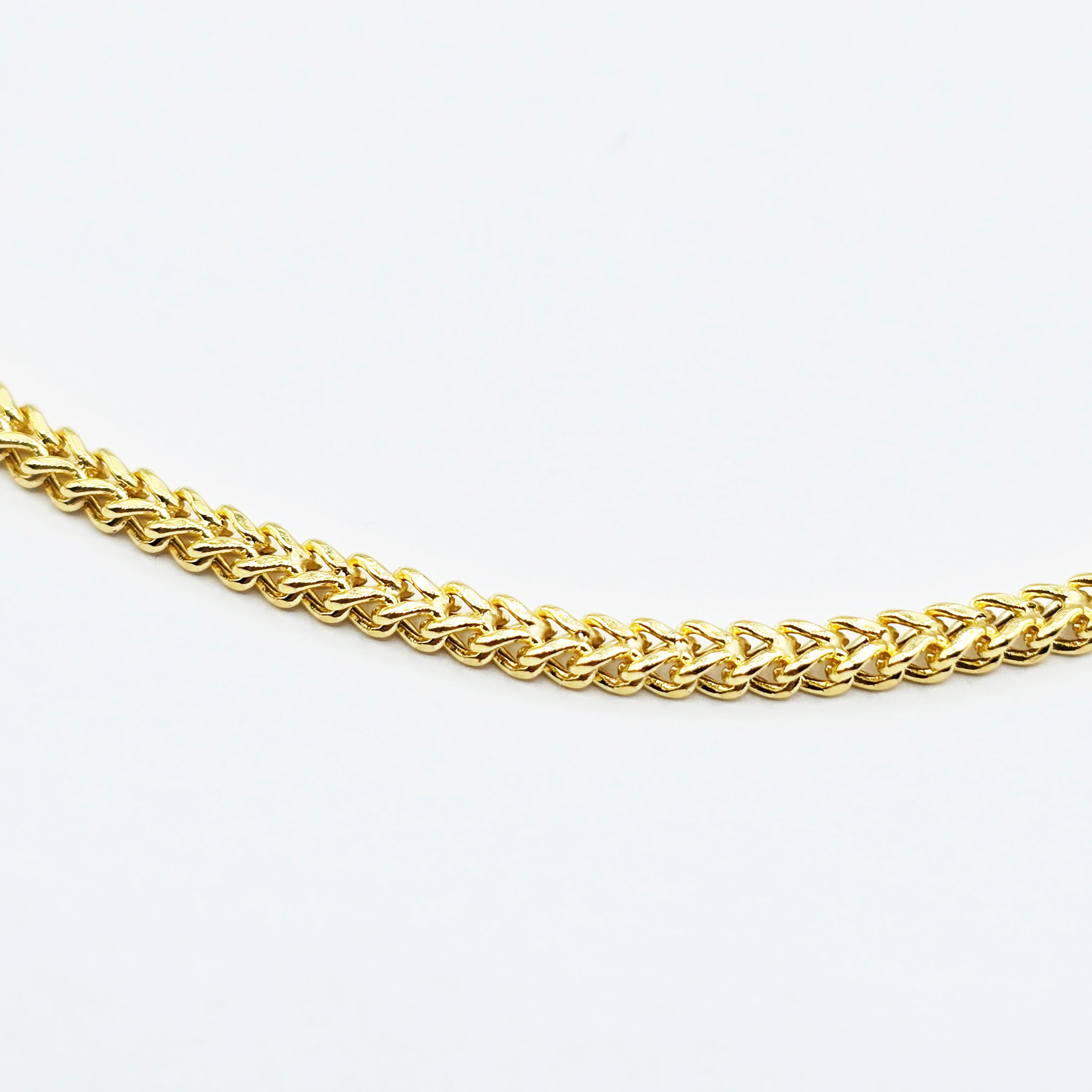10K Solid Yellow Gold Wheat Chain Anklet, Real Gold Anklet Bracelet, Dainty Minimalist Gold Anklet for Women, Elegant Gold Ankle Bracelet