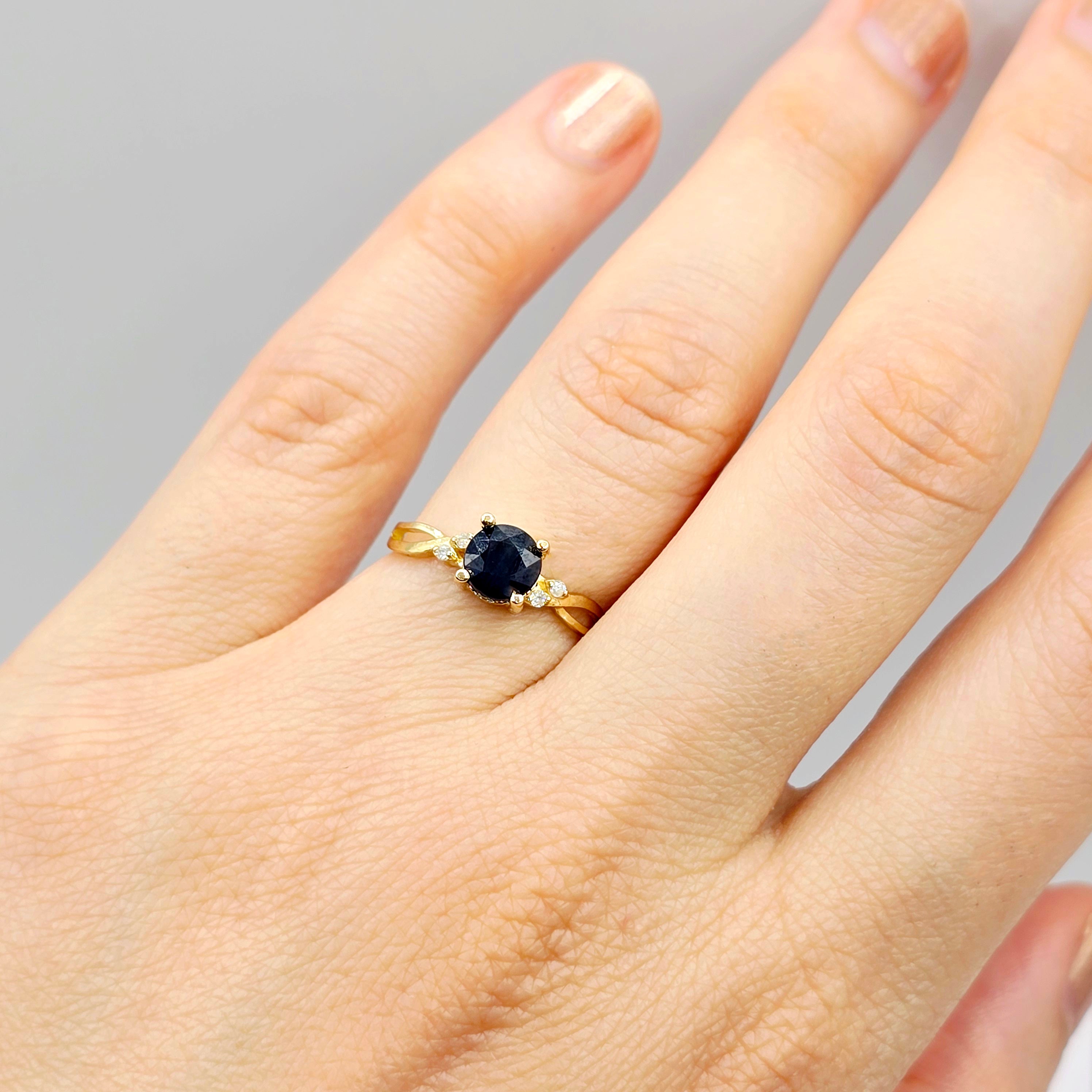 Gemstone Rings Engagement, Gemstone Rings For Women, Yellow Gold Ring, Handmade Ring, Statement Ring, Wedding Ring, Birthstone Ring