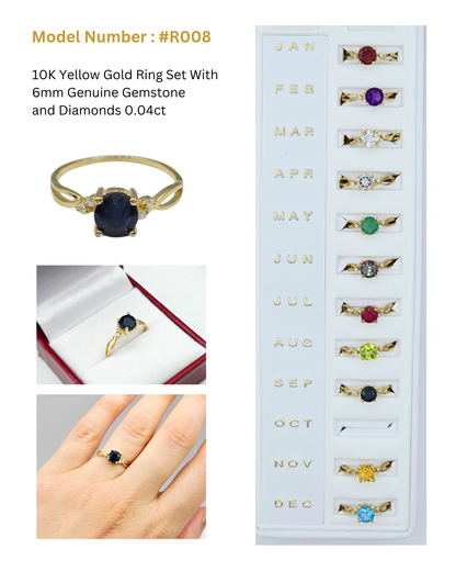 Gemstone Rings Engagement, Gemstone Rings For Women, Yellow Gold Ring, Handmade Ring, Statement Ring, Wedding Ring, Birthstone Ring