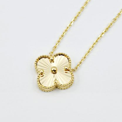 10K Yellow Gold Set of Earrings and Necklace For Women