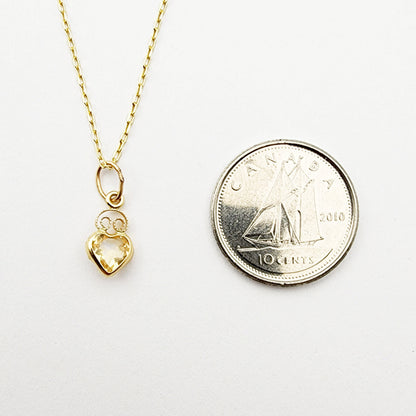 Citrine Pendant | 14K Yellow Gold Genuine Citrine 0.45ct Pendant