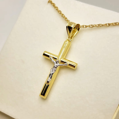Gold Cross Pendant | 10K Yellow Gold Cross Pendant