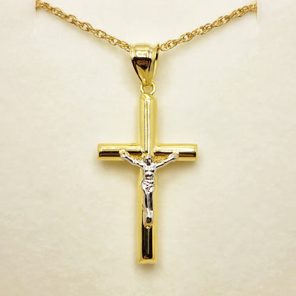 Gold Cross Pendant | 10K Yellow Gold Cross Pendant