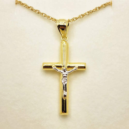 Gold Cross Pendant | 10K Yellow Gold Cross Pendant
