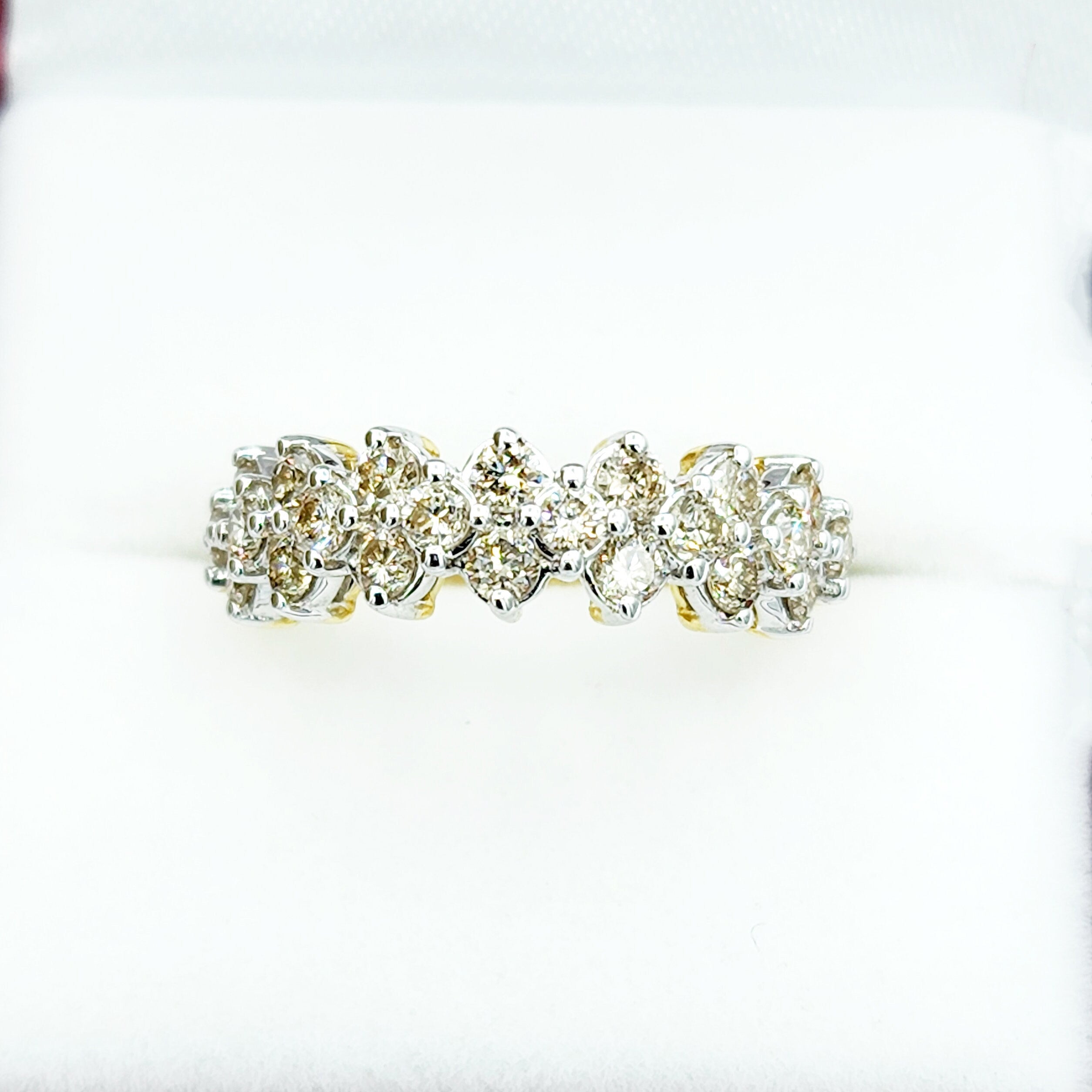 Diamond Ring For Women, Wedding Diamond Ring, 10kt Yellow Gold Ring with Diamonds 1.00ct, Women Ring, Promise Ring, Anniversary Ring