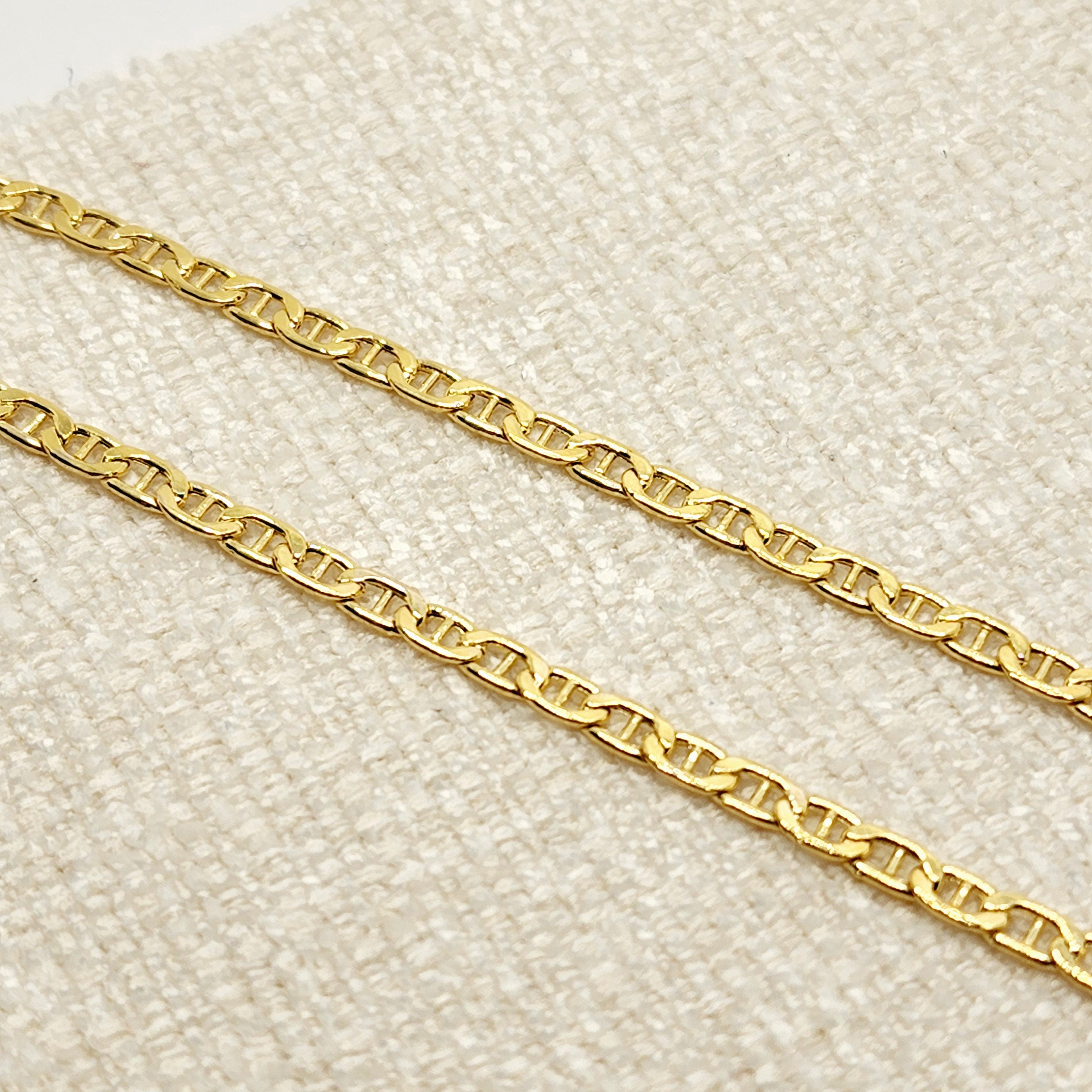Gold Anchor Anklet, Foot Jewelry with Anchor Symbol, Nautical Dainty Foot Ankle Chain Bracelet, Anklet For Women,10k Yellow Gold Foot Anklet