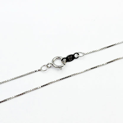 10K White Gold Diamond Pendant Necklace, April Birthstone, Gift for her, Sparkling Diamonds Pendant, Jewelry for Women