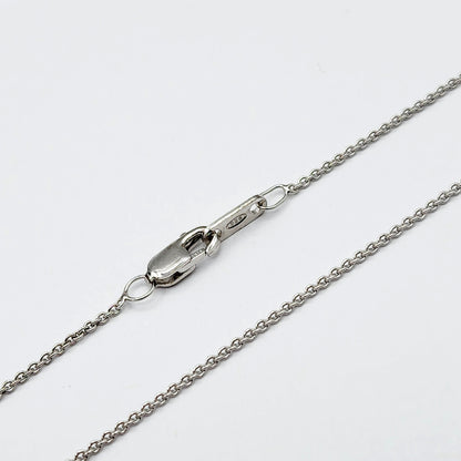 Diamond Heart Pendant Necklace , 925 Sterling Silver Diamond Heart Shaped Big Pendant with Chain, Bride Necklace, Wedding Diamond Necklace