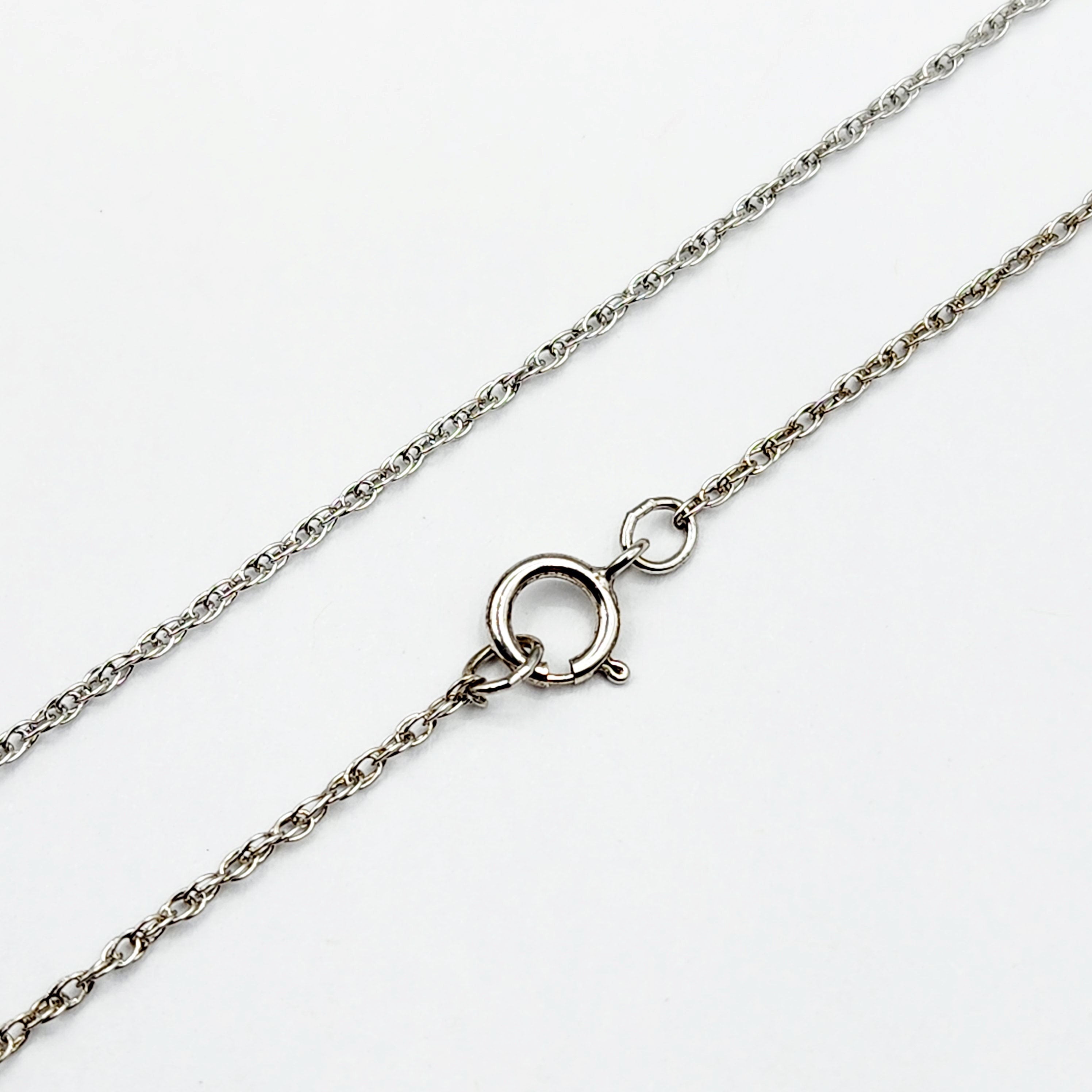 Sterling Silver Diamond Flower Necklace | 925 Silver Natural Diamond Flower Pendant with Chain, Floral Diamond Necklace, Gift For Women