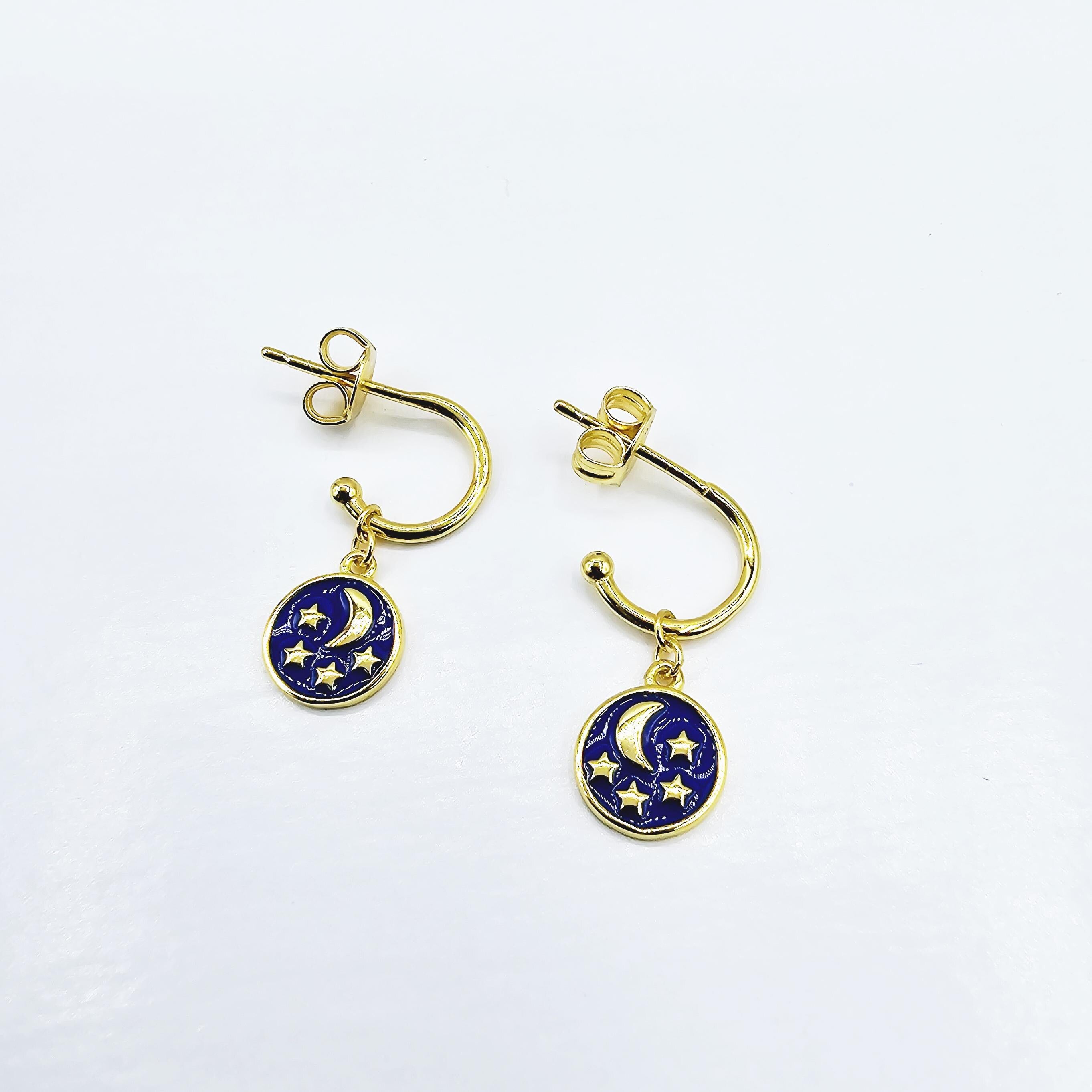 Gold Plated Sterling Silver Necklace and Earrings Set , Elegant and Timeless Women’s Accessories, Stylish Jewelry Set, Fashion Jewelry Set