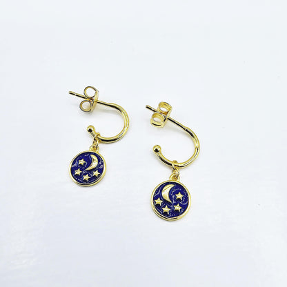 Gold Plated Sterling Silver Necklace and Earrings Set , Elegant and Timeless Women’s Accessories, Stylish Jewelry Set, Fashion Jewelry Set