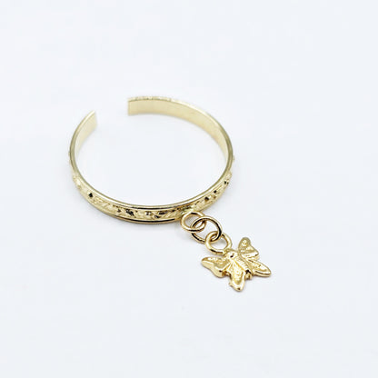 14K Yellow Gold  Toe Ring, Solid Gold Toe Ring, Minimalist Gold Toe Ring, Classic Adjustable Toe Ring, Luxury Toe Ring, Gift for Her
