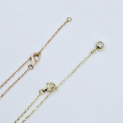 Gold Flower Necklace, Solid 10K Gold Pendant For Women, Floral Jewelry Gold Necklace With Mother Of Pearl, Onyx Gold Flower Pendant