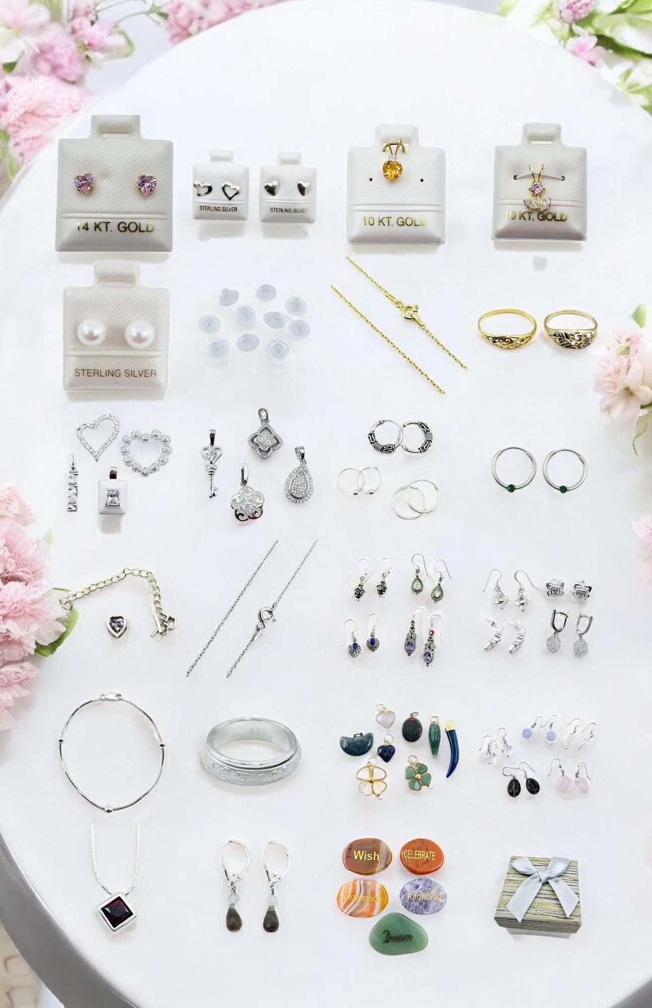 Christmas Advent Calendar, Holiday Gift Box, Jewelry Christmas Gift, Solid Gold and Silver Jewelry, 24 Day Christmas Advent Calendar