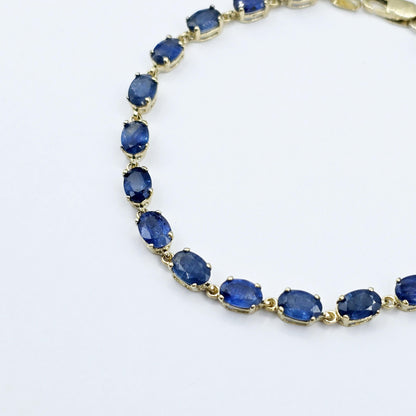 Elegant Solid Gold Bracelet with Genuine Gemstones, Gold jewelry Bracelet, Luxury Gemstone Bracelet, Bracelet for Women
