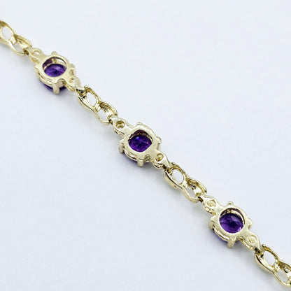 Elegant Solid Gold Bracelet with Genuine Gemstones, Gold jewelry Bracelet, Luxury Gemstone Bracelet, Bracelet for Women